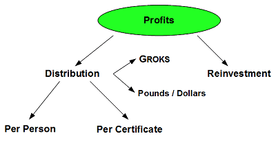 Possibilities for profit distribution